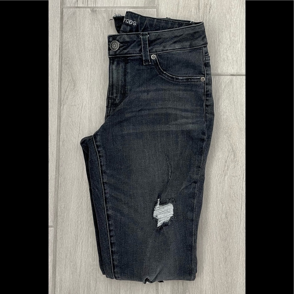 Maurices black skinny jeans size small